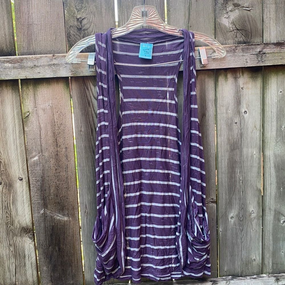 H.I.P striped vest sz. S
